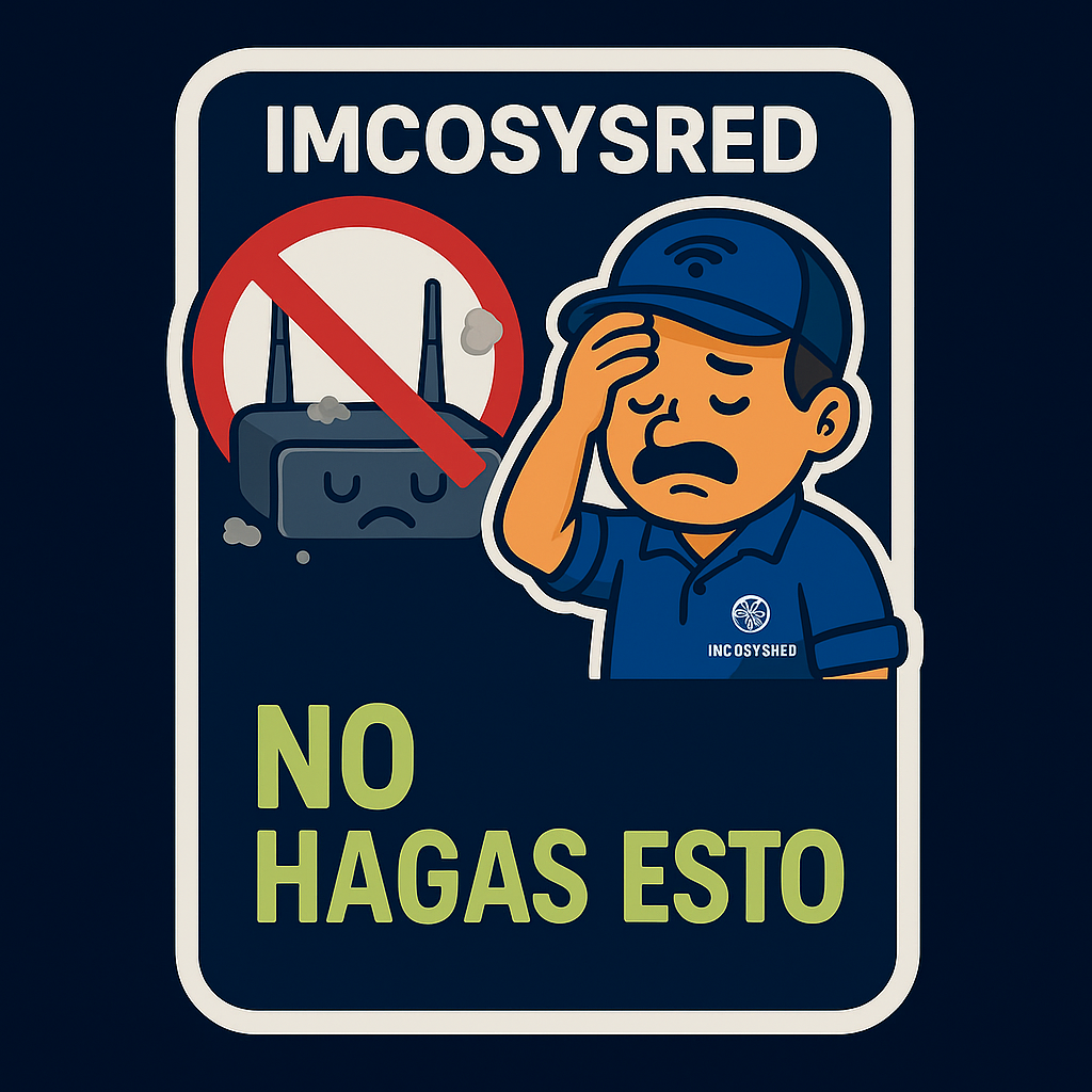 Lo que NO debes hacer